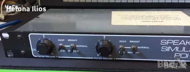 Palmer PDI-05 Speaker Simulator, снимка 2 - Други - 56270412