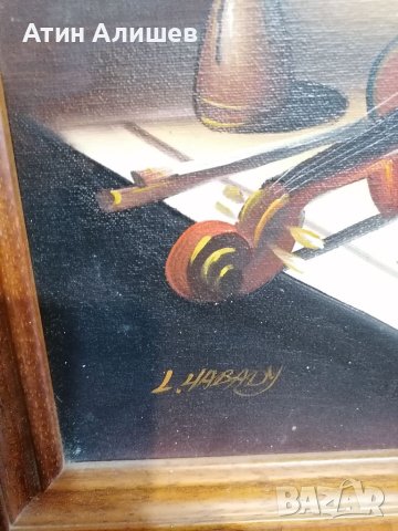 Авторска маслена картина на платно, снимка 2 - Картини - 41697675