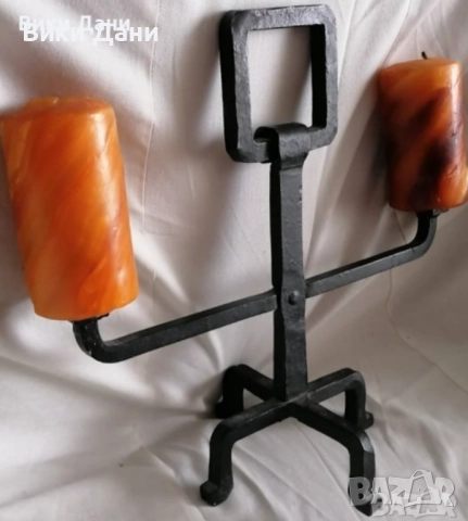 ковани свещници Германия , снимка 8 - Статуетки - 44029017