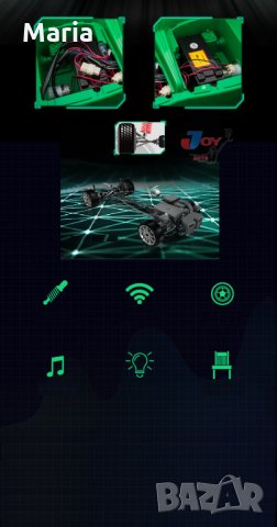 Акумулаторна кола двуместен Mercedes GT R Licensed 2X12V ,MP4, с меки гуми, снимка 9 - Детски велосипеди, триколки и коли - 34367860