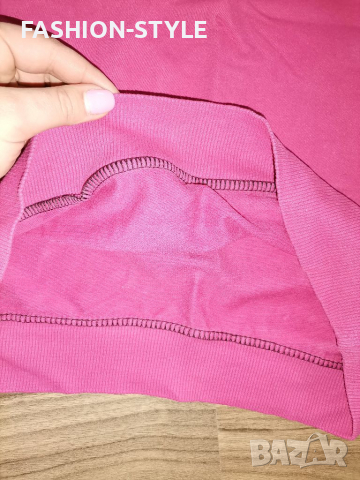 Миньонитее, дамска розова блуза, снимка 3 - Блузи с дълъг ръкав и пуловери - 36278325