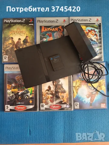 playstation 2 + игри, снимка 3 - PlayStation конзоли - 56137884