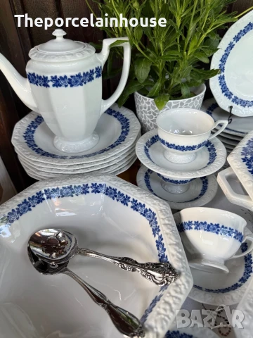 Rosenthal Maria сервиз за хранене и кафе за 6 човека Отлично състояние, снимка 6 - Сервизи - 50541363