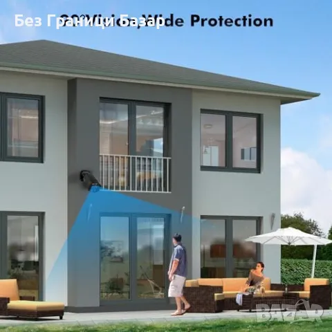 Нова 1080p охранителна камера, нощно виждане, водоустойчива, BNC, снимка 6 - IP камери - 48892724