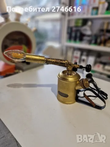 Настолна лампа - уникат!, снимка 4 - Антикварни и старинни предмети - 49794553