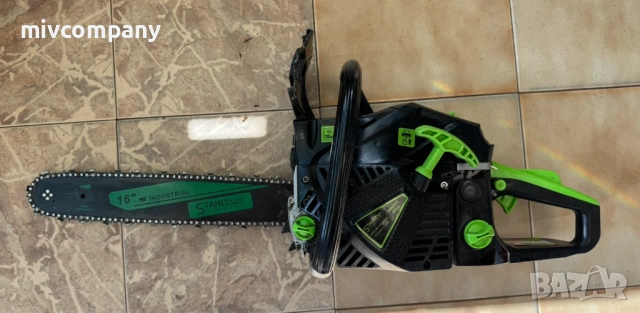 БЕНЗИНОВА РЕЗАЧКА 'TAHLMAYER ЗА ДЪРВА 68 куб. 4.5KW 40см ШИНА