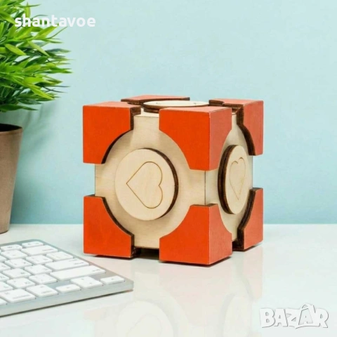 Ескейп кутия дървен пъзел Сърце