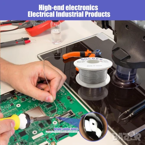 Припой 50 грама, снимка 6 - Друга електроника - 50501031