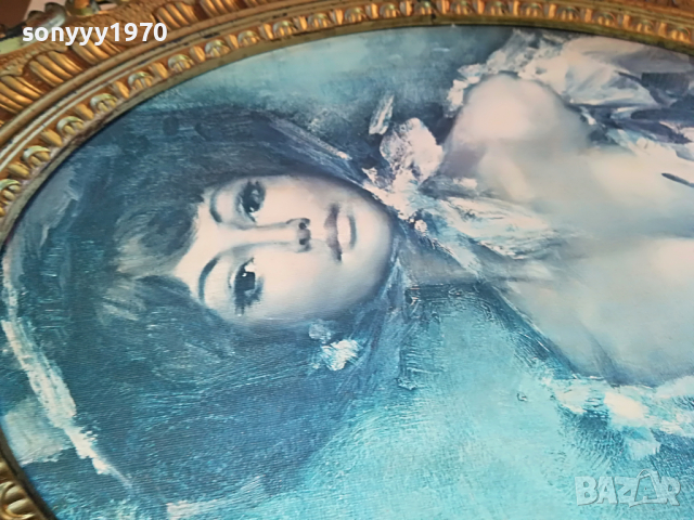 КРАСАВИЦА-КАРТИНА ВНОС ГЕРМАНИЯ 0804221557, снимка 10 - Антикварни и старинни предмети - 36389350