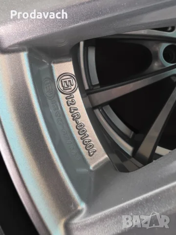 Комплект 17" джанти Autec Valenti с зимни гуми Semperit 215/55 R17 (DOT 2023), снимка 8 - Гуми и джанти - 56082274