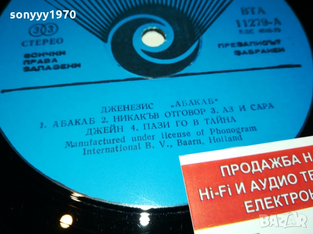 поръчана-GENESIS 1503221012, снимка 18 - Грамофонни плочи - 36109185