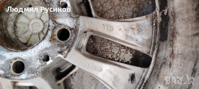 Алуминиеви джанти БМВ R16 ET34 J7 , снимка 8 - Гуми и джанти - 52723200