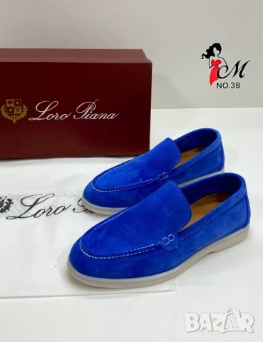 мъжки мокасини loro piana , снимка 5 - Маратонки - 51163928
