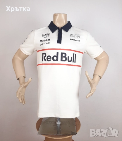 Red Bull Racing Team Polo Shirt - Оригинална мъжка тениска с яка, снимка 6 - Тениски - 52727583