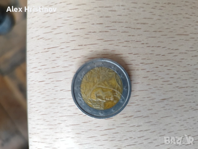 2€centa Данте Алигиери., снимка 3 - Колекции - 53230378