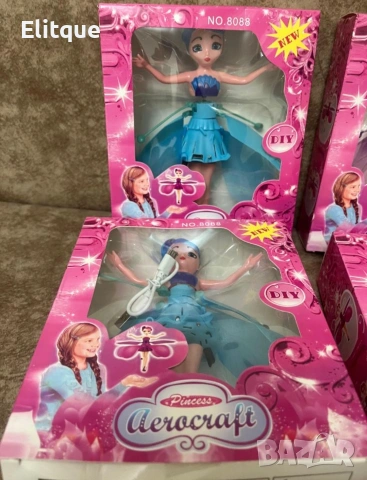 Магическа летяща приказна фея "Ella" Princess Aircraft с LED светлини, снимка 2 - Кукли - 53444373