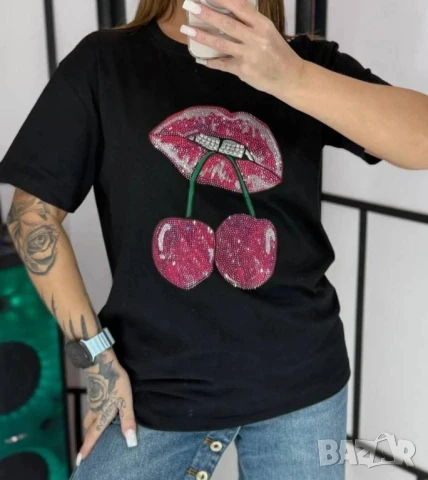 тениска с череши 