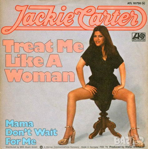 Грамофонни плочи Jackie Carter – Treat Me Like A Woman 7" сингъл