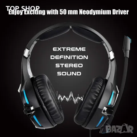 Геймърски слушалки SADES SA 882, снимка 3 - Аксесоари - 49105137