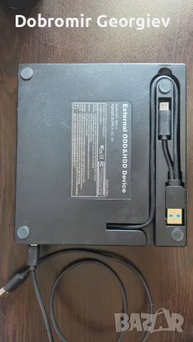 Външна CD/DVD записвачка B21-Y 5-в-1 USB 3.0 / USB-C + SD Card Reader, снимка 2 - Други - 55874728