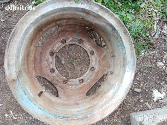 Железни джанти за камион, снимка 2 - Гуми и джанти - 49475645