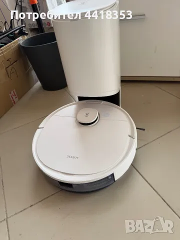 Прахосмукачка робот със станция  Ecovacs Deebot 8+, снимка 2 - Прахосмукачки - 49643231