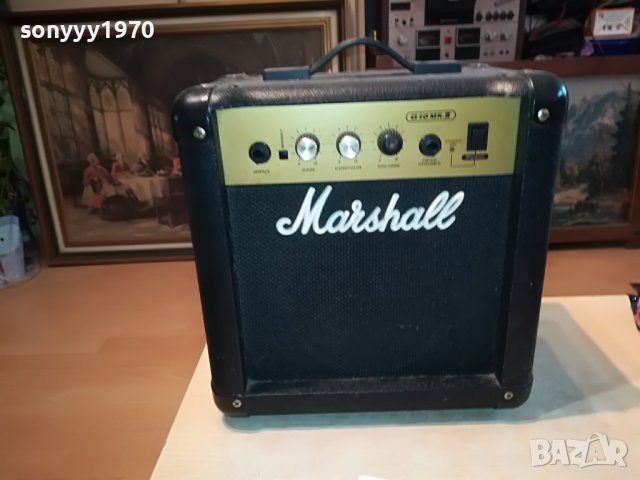 MARSHALL GUITAR AMPLIFIER-ВНОС ENGLAND 0404231031, снимка 2 - Ресийвъри, усилватели, смесителни пултове - 40247364