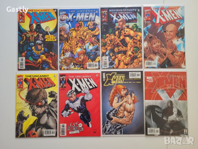 Комикси Uncanny X-Men, Vol. 1, 3, 4, 5, FN-NM, Marvel, снимка 8 - Списания и комикси - 39002451