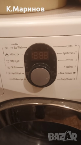 Продавам работеща пералня САМСУНГ с еко бабъл., снимка 3 - Перални - 52850573