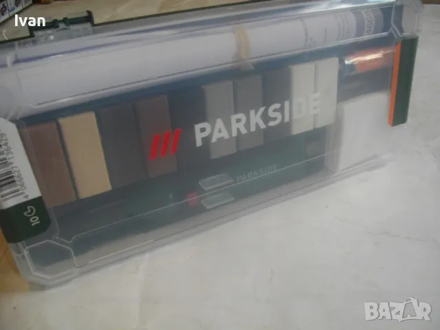 НОВ КОМПЛЕКТ 11 ЦВЯТА ВАКСА ЗА РЕМОНТ НА ФАЯНСОВИ ПЛОЧКИ КЕРАМИЧНИ ПЛАСТМАСОВИ ПОВЪРХНОСТИ PARKSIDE, снимка 6 - Други инструменти - 49652297