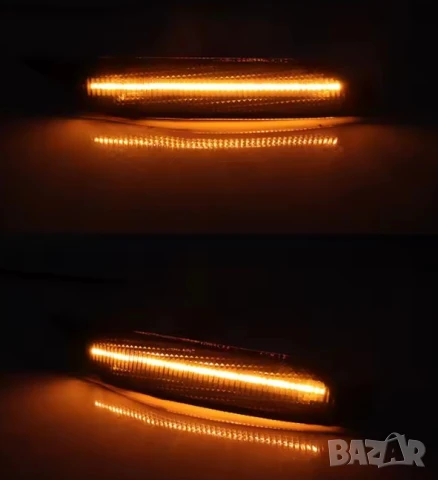 RX8 РХ8 нови предни мигачи ЛЕД ляв и десен тонирани / опушени  за мазда mazda , снимка 3 - Части - 50710098