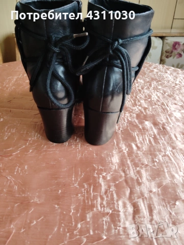 Дамски боти Еnzo Аngiolini естествена кожа 39 номер, снимка 3 - Дамски боти - 53416731
