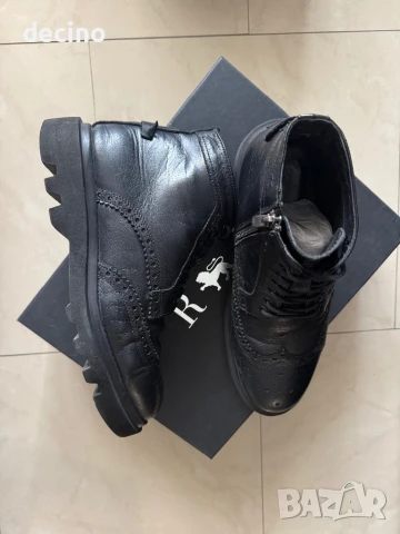 Мъжки черни боти Rage Age 41 номер, снимка 5 - Мъжки боти - 50666536
