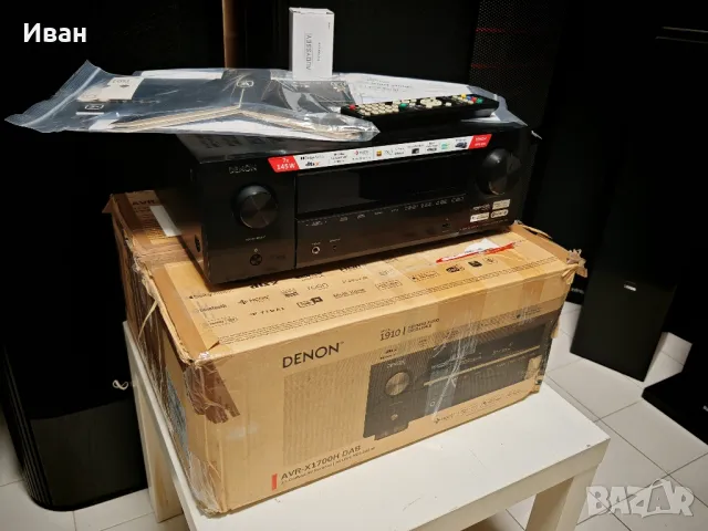 DENON AVR-X1700H, снимка 12 - Ресийвъри, усилватели, смесителни пултове - 48817035