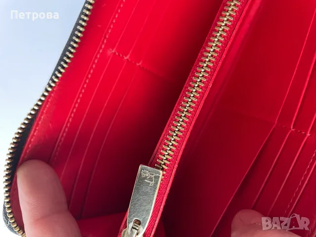 Кожен портфейл Christian Louboutin Оригинал, снимка 11 - Портфейли, портмонета - 56102802