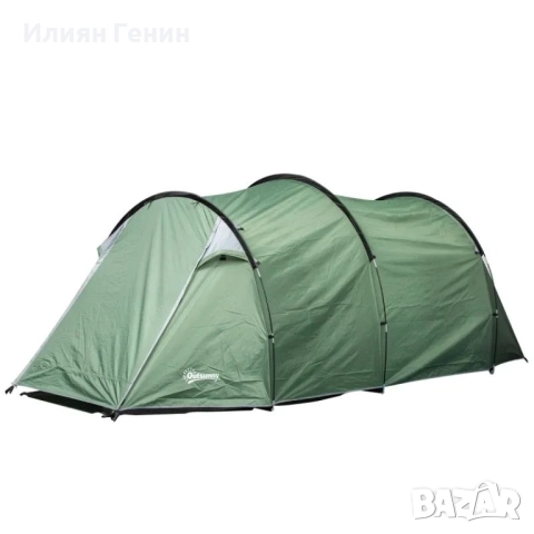 Къмпинг палатка Outsunny за 2-3 души, стабилна, снимка 8 - Палатки - 51577611
