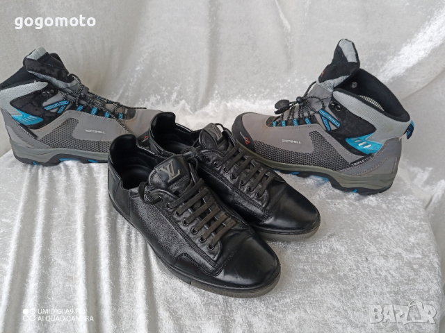 КАТО НОВИ LOUIS VUITTON® ORIGINAL LV TRAINER BLACK LEATHER SNEAKER 39 - 40, снимка 15 - Ежедневни обувки - 44465629