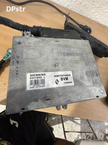 ECU(моторен компютър) S101718102+ ключалка с ключ(с чип) за Renault 19 , снимка 2 - Части - 56018569