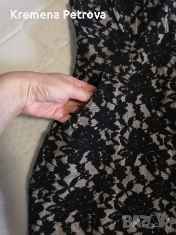 Рокля, М размер 40см ГО едностранно и 60 см дължина, снимка 4 - Рокли - 52047289