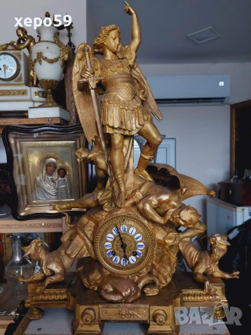 Френски каминни часовници-цени 1500 до 4500 евро, снимка 2 - Антикварни и старинни предмети - 52307844