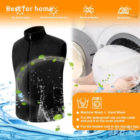 Отопляем елек с батерия 5000mAh от NRW 005 полар, снимка 4 - Други инструменти - 49220991