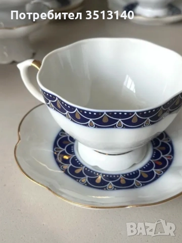 Сервиз за кафе и сервиз за чай 36 части, снимка 8 - Сервизи - 51530948