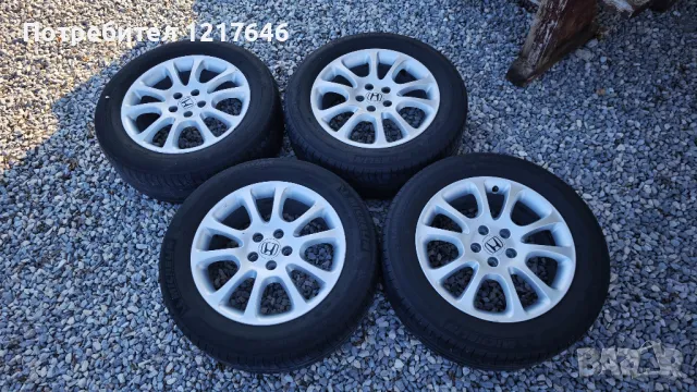 Лизинг TBi 18''Cr-v 225 60 18 Джанти+Летни Гуми MICHELIN DOT5016 Honda, снимка 5 - Гуми и джанти - 48711713