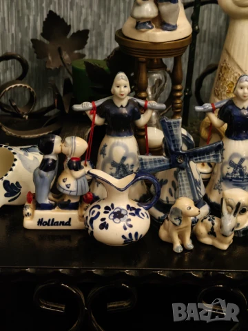 Делфт 13 броя прекрасни декорации, снимка 7 - Декорация за дома - 50660098