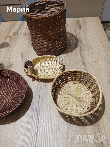 Плетени панери лот , снимка 3 - Други - 53594705