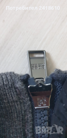 Hugo Boss Famoso Wool / Cotton  Half Zip Jumper Mens Size XL НОВО!ОРИГИНАЛ! Мъжкa Жилетка  с 3/4 Цип, снимка 7 - Пуловери - 52614467