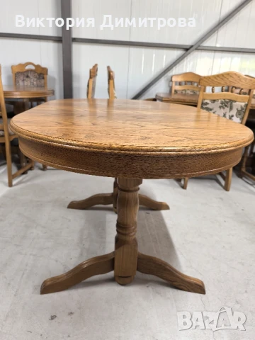 Разтегателна трапезна маса , снимка 5 - Маси - 50499766