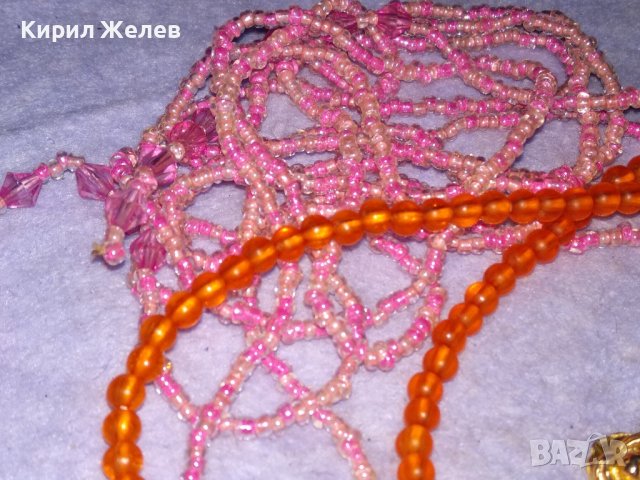 ДВЕ СТАРИ МЪНИСТЕНИ ГЕРДАНЧЕТА КОЛИЕТА РЪЧНА ИЗРАБОТКА ФИНИ НЕЖНИ БЛЕСТЯЩИ 38942, снимка 6 - Колиета, медальони, синджири - 41865539
