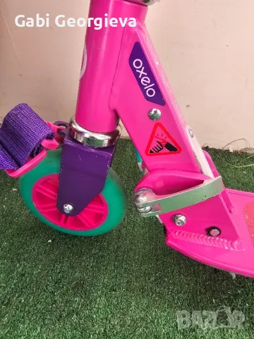 Детска сгъваема тротинетка за момиче от 3 до 6г, снимка 2 - Детски велосипеди, триколки и коли - 50163979
