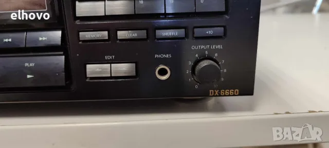 CD player Onkyo DX-6660, снимка 8 - Ресийвъри, усилватели, смесителни пултове - 48205074